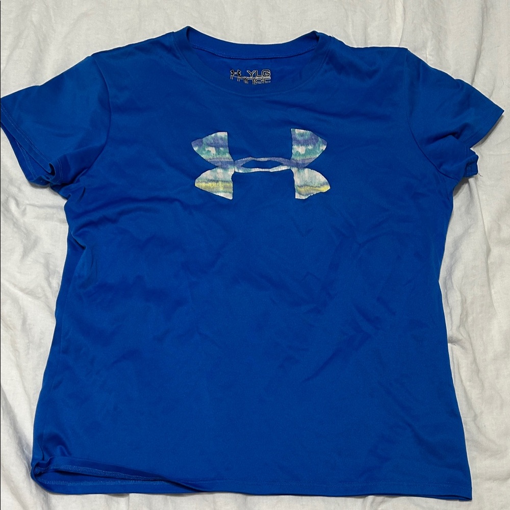 Under Armour Royal Blue Tee with Logo